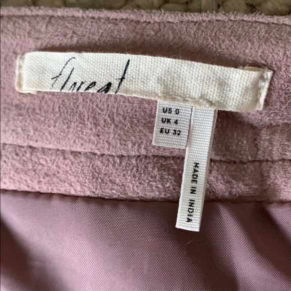 Anthropologie Aldane Suede Midi Skirt, by Floreat - Picture 5 of 6